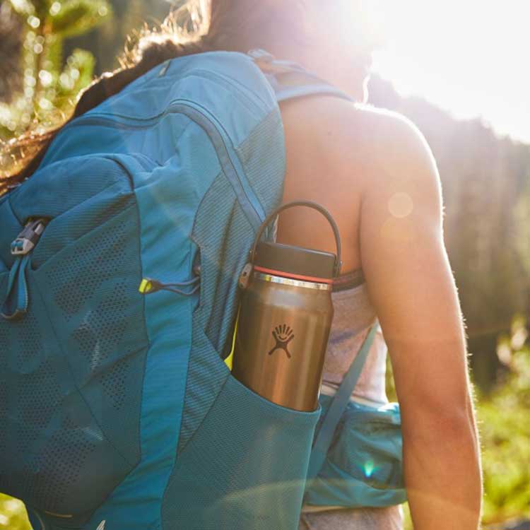 Hydro Flask 32 oz Wide Mouth Bottle with Flex Cap - Lightweight Trail Series - Image 3